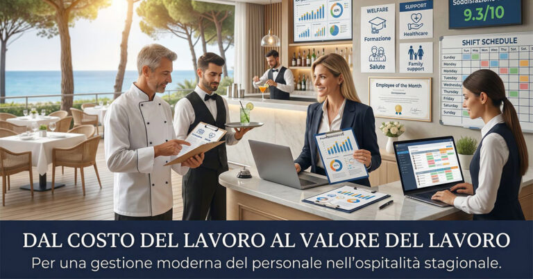 Dal costo del lavoro al valore del lavoro: premi, welfare e fringe benefit nel turismo stagionale